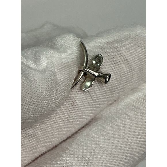 Vintage Tiffany & Co. 925 Cross Bird Floating Ring - Picture 5 of 9